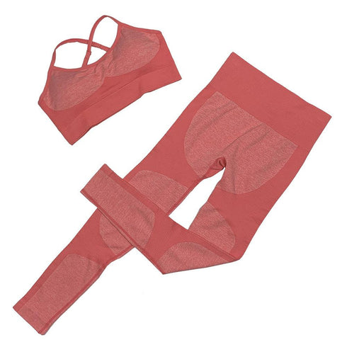 Yoga vest set sports suit